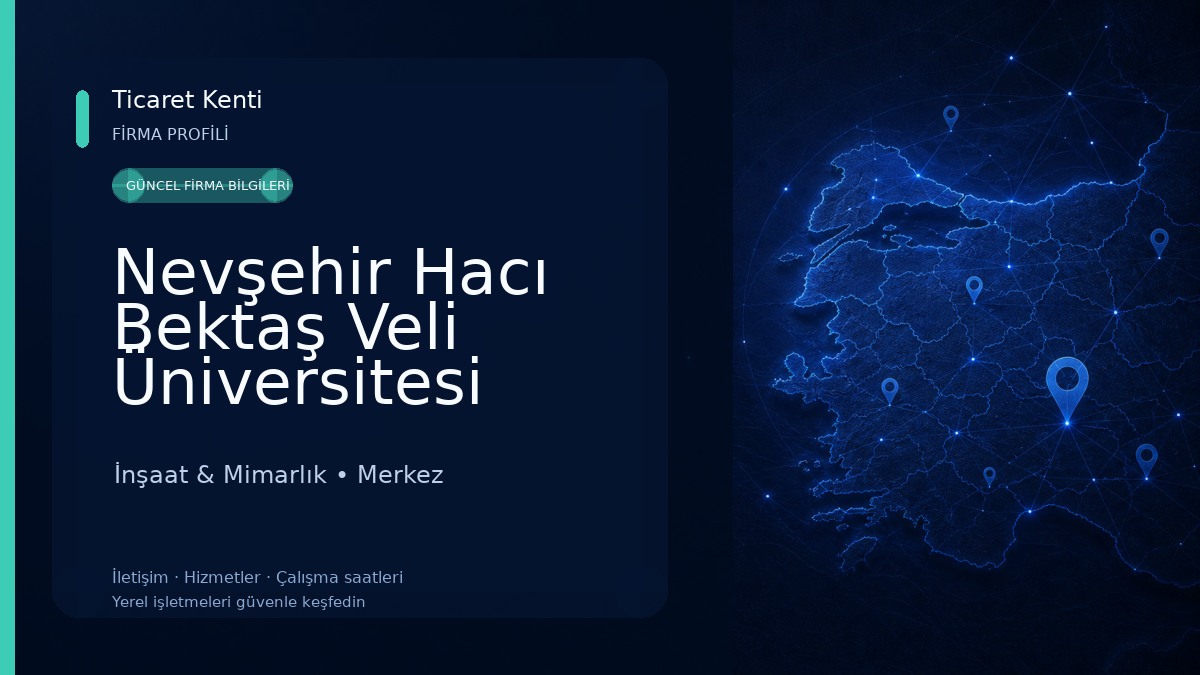 Nevşehir Hacı Bektaş Veli Üniversitesi Mühendislik-Mimarlık Fakültesi