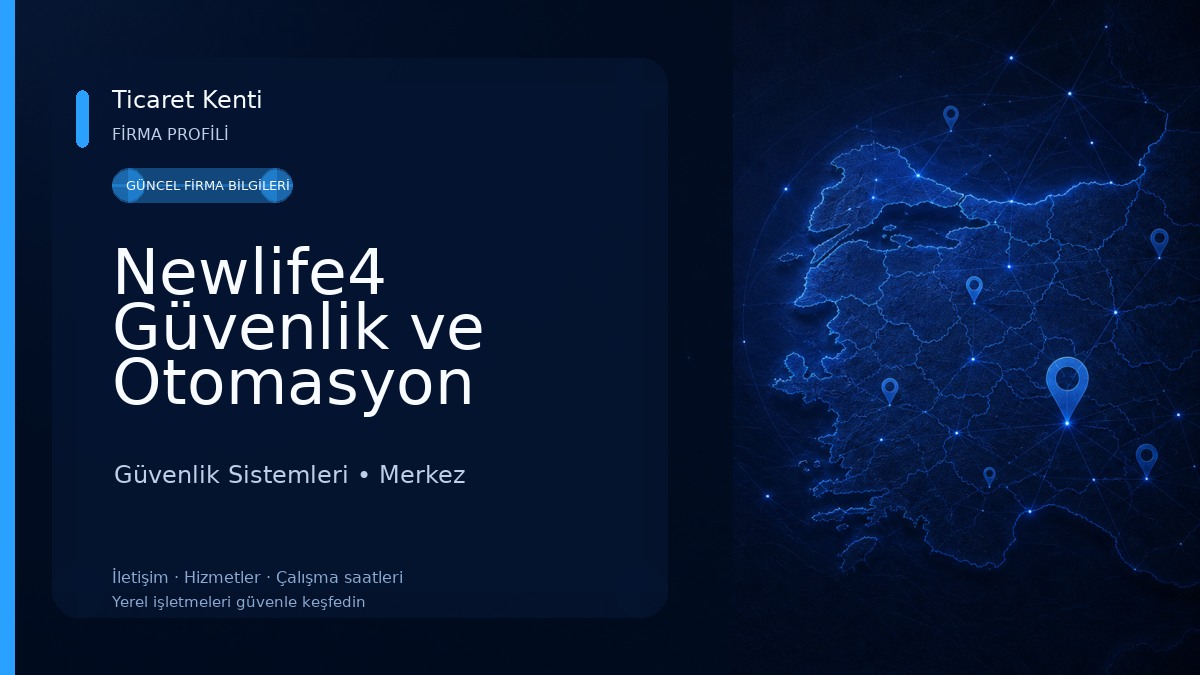 Newlife4 Güvenlik ve Otomasyon Sistemleri Güvenlik Sistemleri