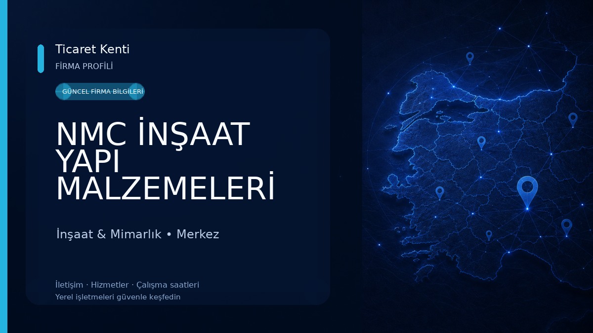 NMC İNŞAAT YAPI MALZEMELERİ