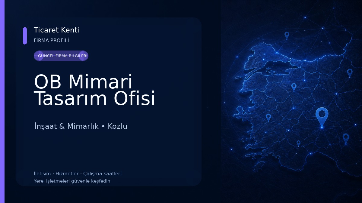 OB Mimari Tasarım Ofisi
