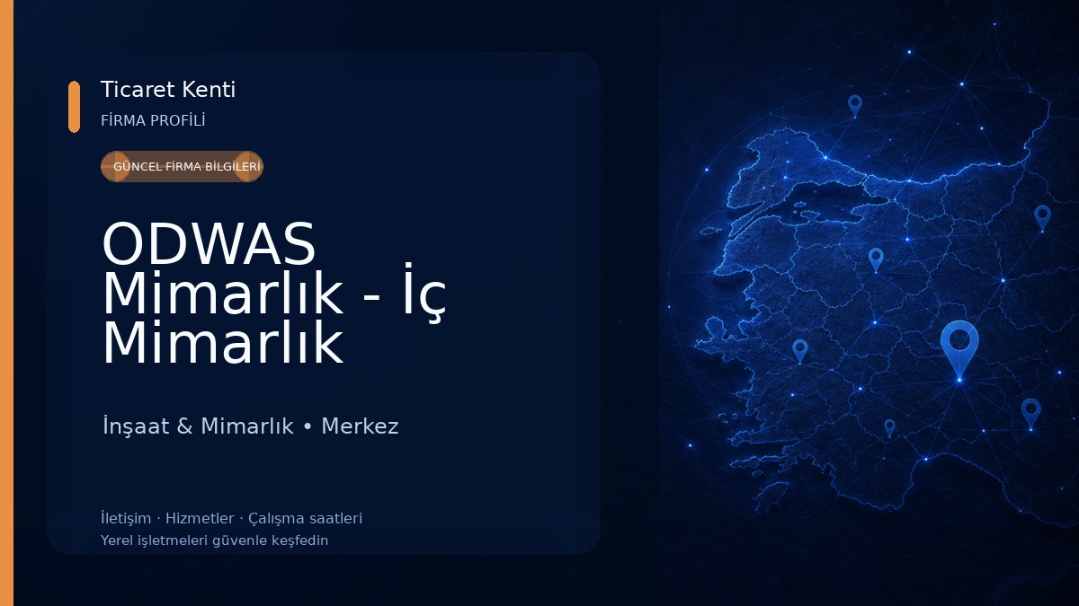 ODWAS Mimarlık - İç Mimarlık Çanakkale
