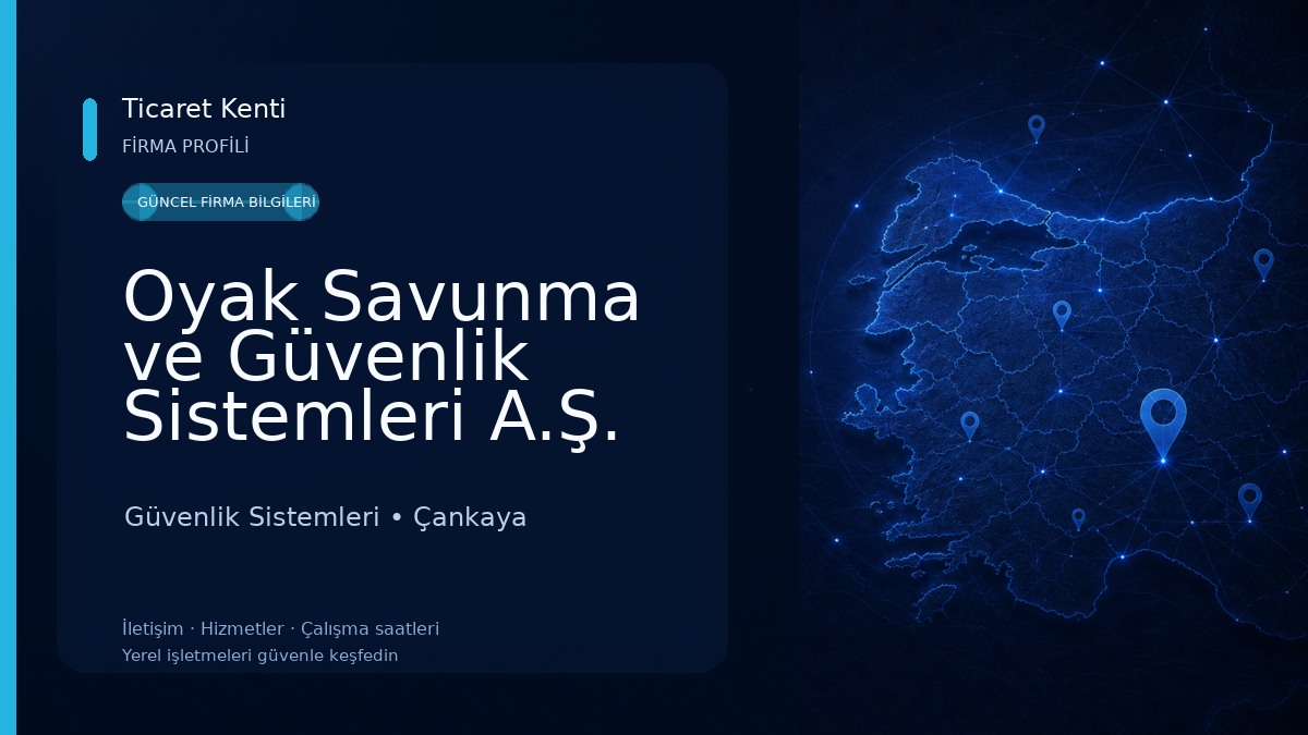 Oyak Savunma ve Güvenlik Sistemleri A.Ş. Güvenlik Sistemleri