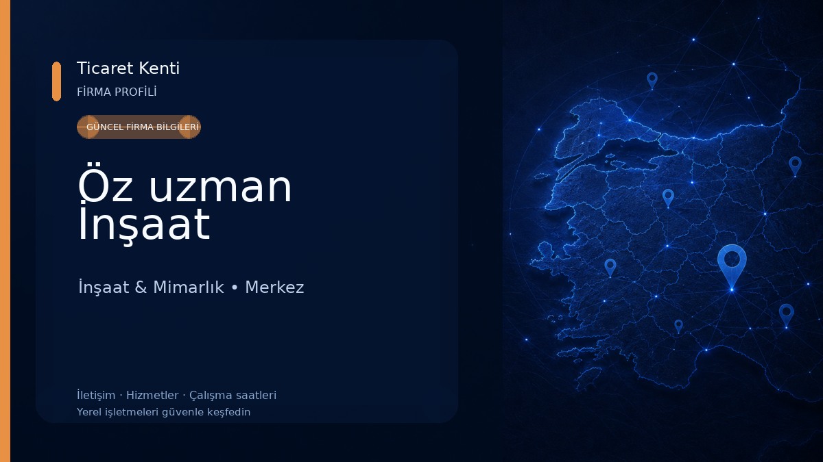 Öz uzman İnşaat