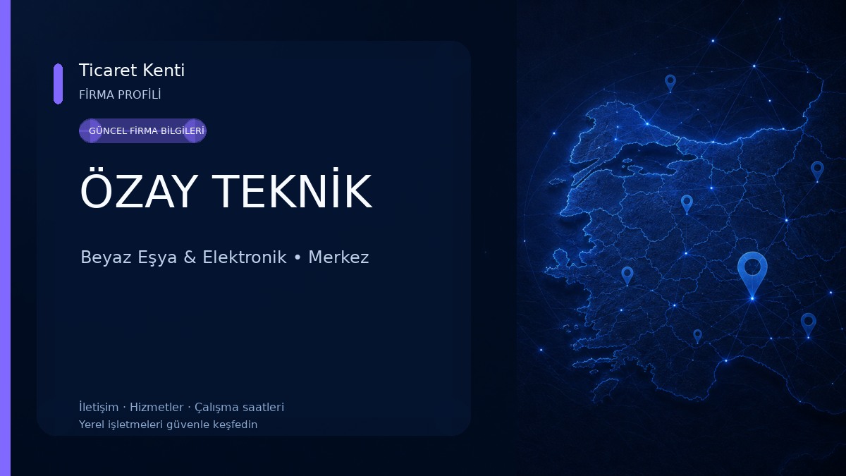 ÖZAY TEKNİK 