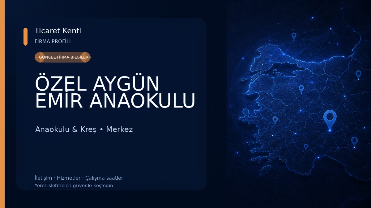 ÖZEL AYGÜN EMİR ANAOKULU