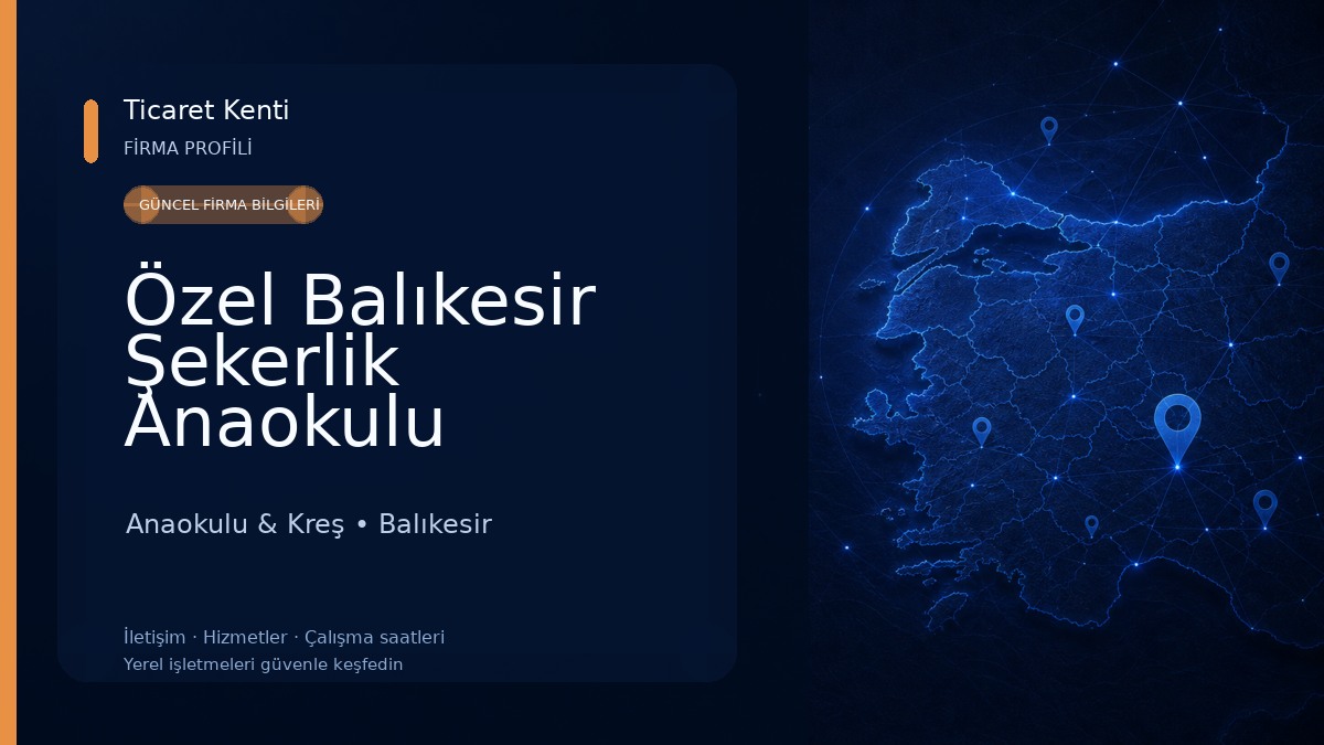 Özel Balıkesir Şekerlik Anaokulu 
