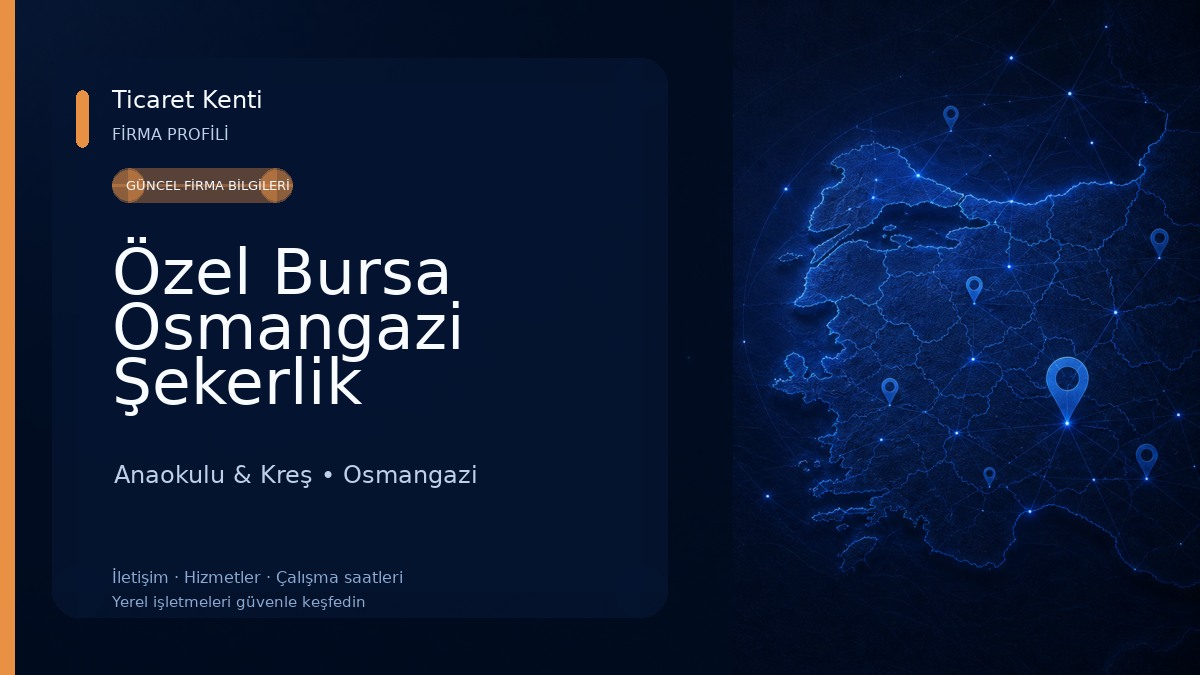 Özel Bursa Osmangazi Şekerlik Anaokulu
