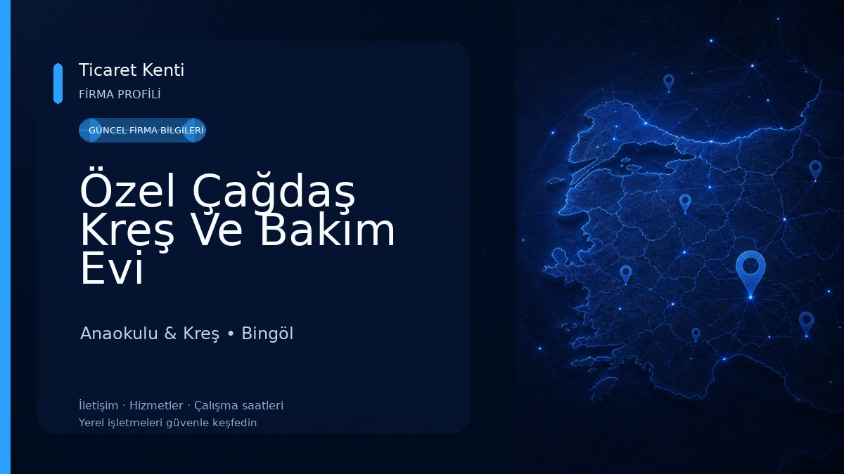 Özel Çağdaş Kreş Ve Bakım Evi Anaokulu & Kreş