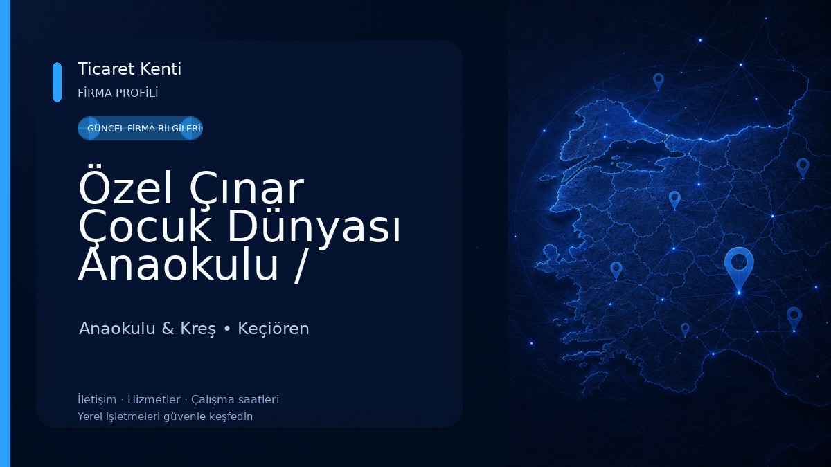 Özel Çınar Çocuk Dünyası Anaokulu / keçiören Anaokulu / Keçiören Kreş / Anne Çocuk Etkinlikleri Anaokulu & Kreş