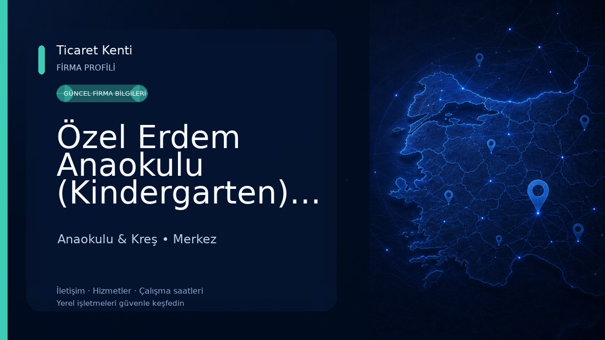 Özel Erdem Anaokulu (Kindergarten)-Değerler Eğitimi