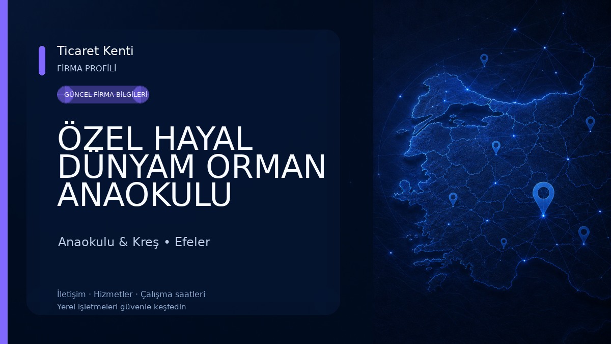 ÖZEL HAYAL DÜNYAM ORMAN ANAOKULU
