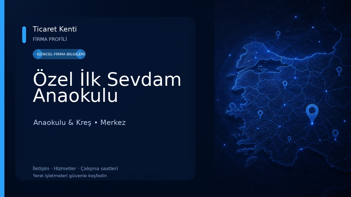 Özel İlk Sevdam Anaokulu Anaokulu & Kreş