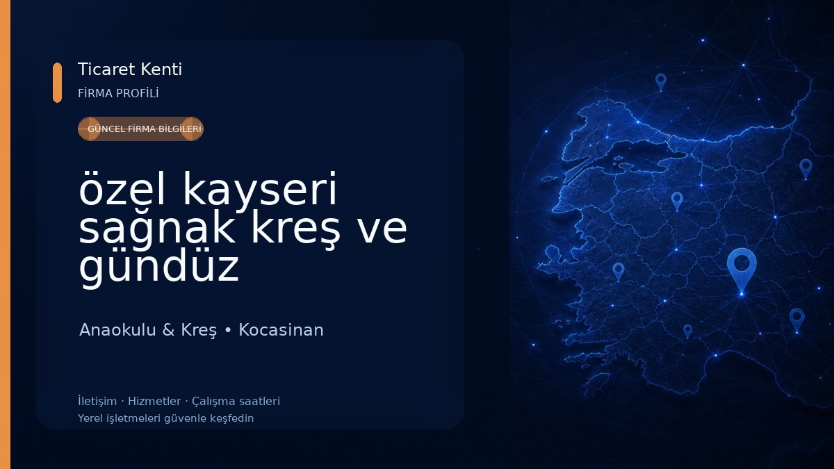 özel kayseri sağnak kreş ve gündüz bakımevi