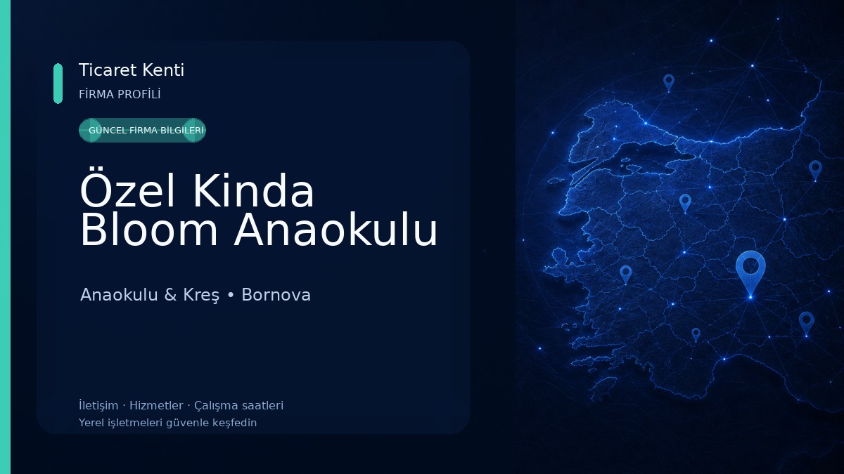Özel Kinda Bloom Anaokulu Anaokulu & Kreş