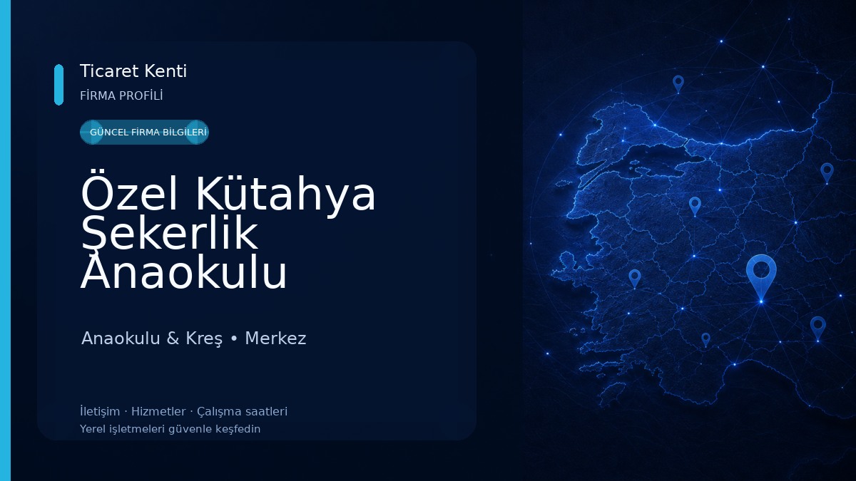 Özel Kütahya Şekerlik Anaokulu Anaokulu & Kreş