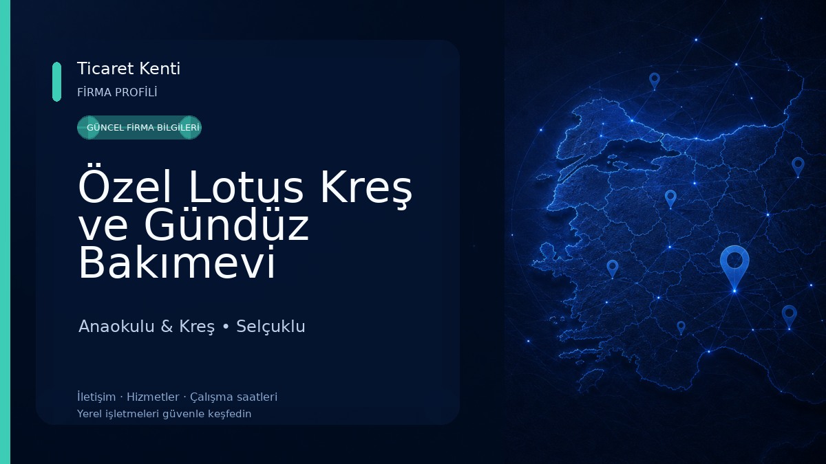 Özel Lotus Kreş ve Gündüz Bakımevi Anaokulu & Kreş