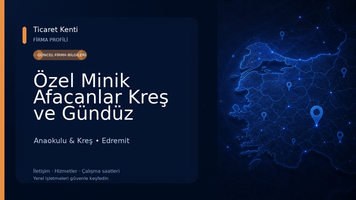 Özel Minik Afacanlar Kreş ve Gündüz Bakımevi Anaokulu & Kreş