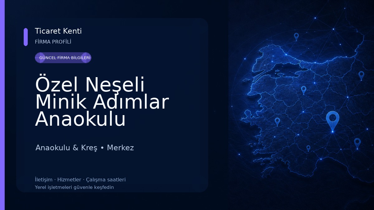 Özel Neşeli Minik Adımlar Anaokulu