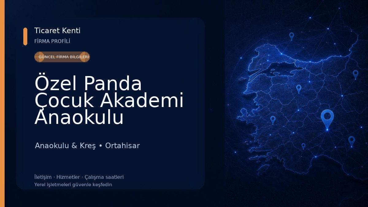 Özel Panda Çocuk Akademi Anaokulu Çukurçayır Şubesi