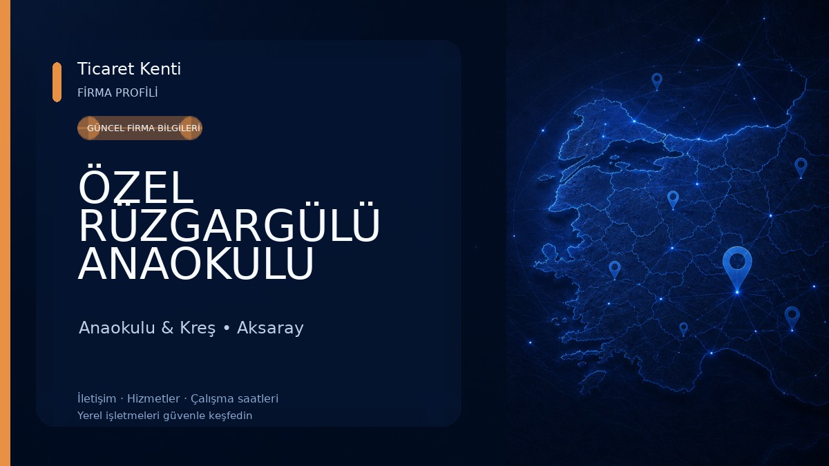 ÖZEL RÜZGARGÜLÜ ANAOKULU Anaokulu & Kreş