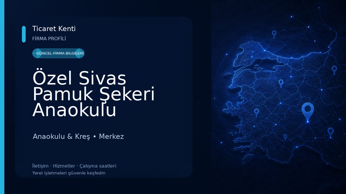 Özel Sivas Pamuk Şekeri Anaokulu