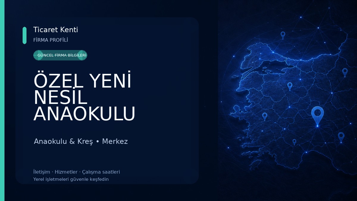 ÖZEL YENİ NESİL ANAOKULU Anaokulu & Kreş