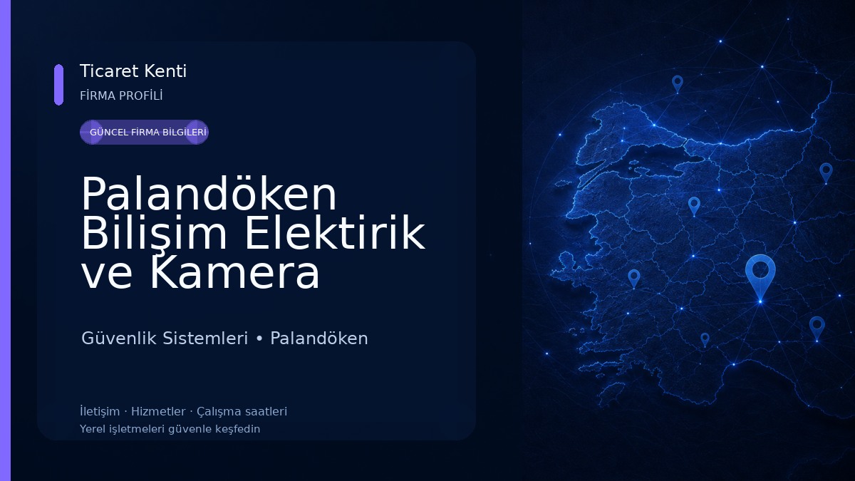Palandöken Bilişim Elektirik ve Kamera sistemleri 