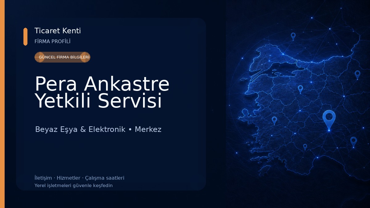 Pera Ankastre Yetkili Servisi