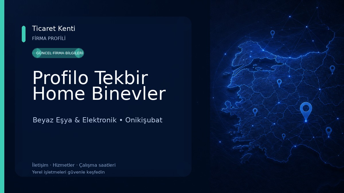 Profilo Tekbir Home Binevler