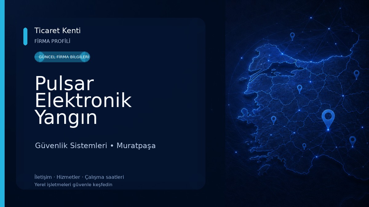Pulsar Elektronik Yangın Söndürme ve Güvenlik Sistemleri
