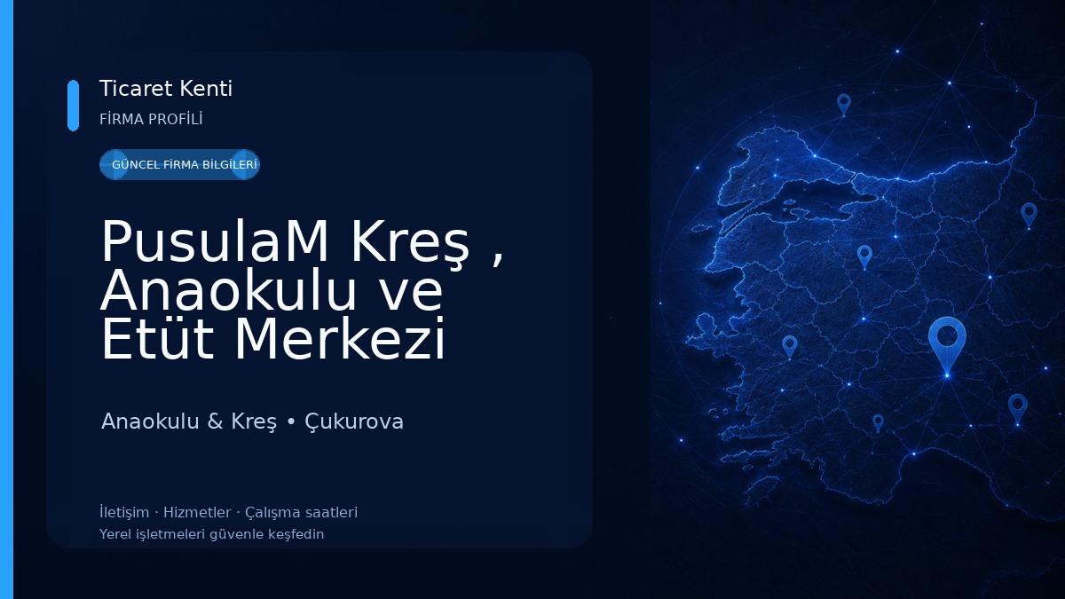 PusulaM Kreş , Anaokulu ve Etüt Merkezi Anaokulu & Kreş