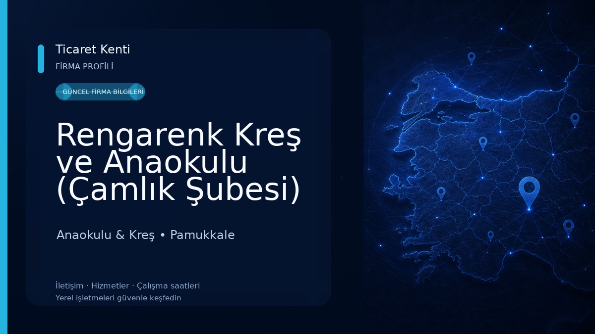 Rengarenk Kreş ve Anaokulu (Çamlık Şubesi) Anaokulu & Kreş