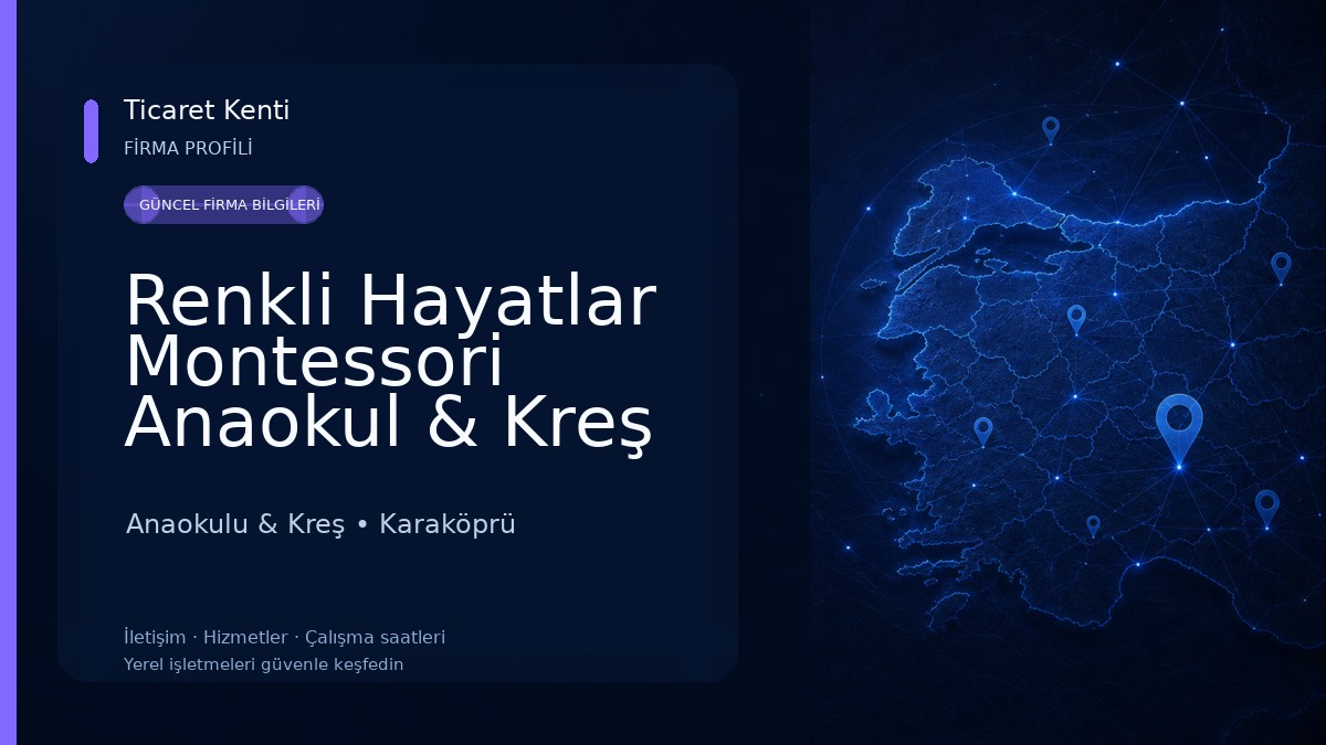 Renkli Hayatlar Montessori Anaokul & Kreş Anaokulu & Kreş