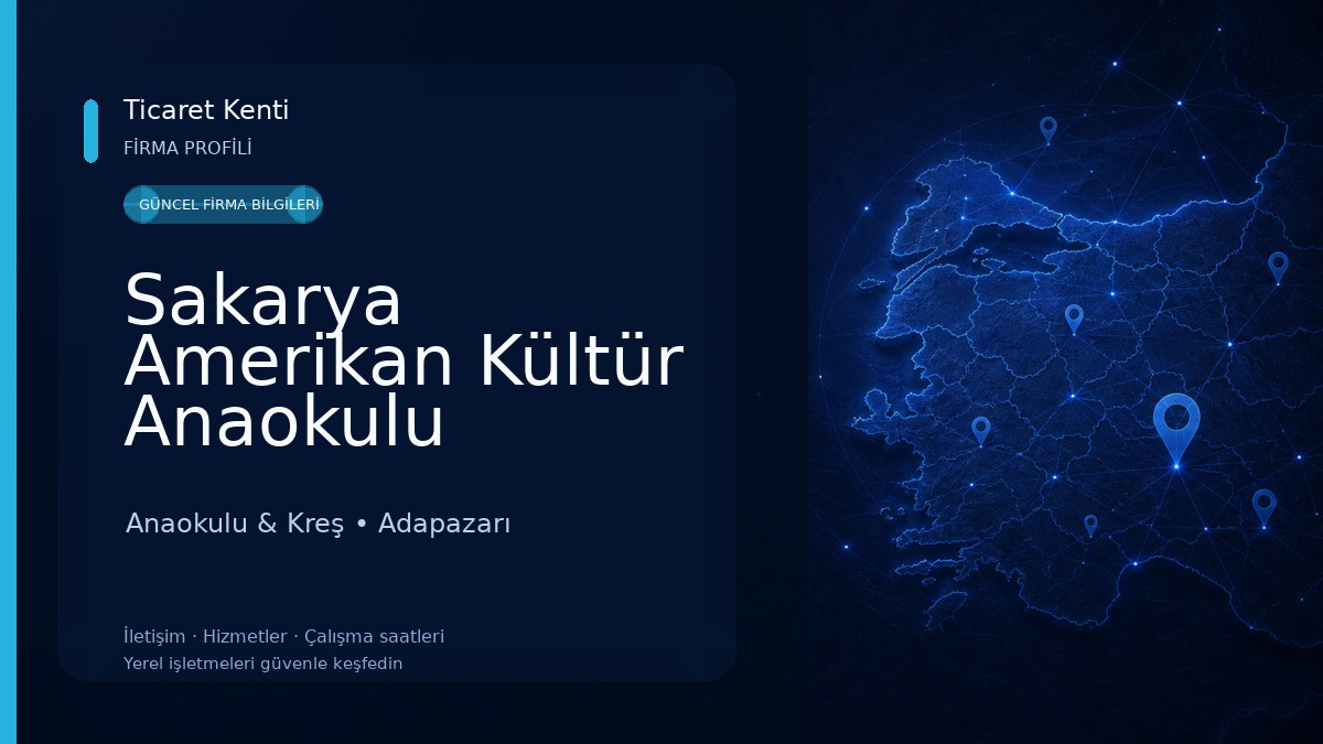 Sakarya Amerikan Kültür Anaokulu