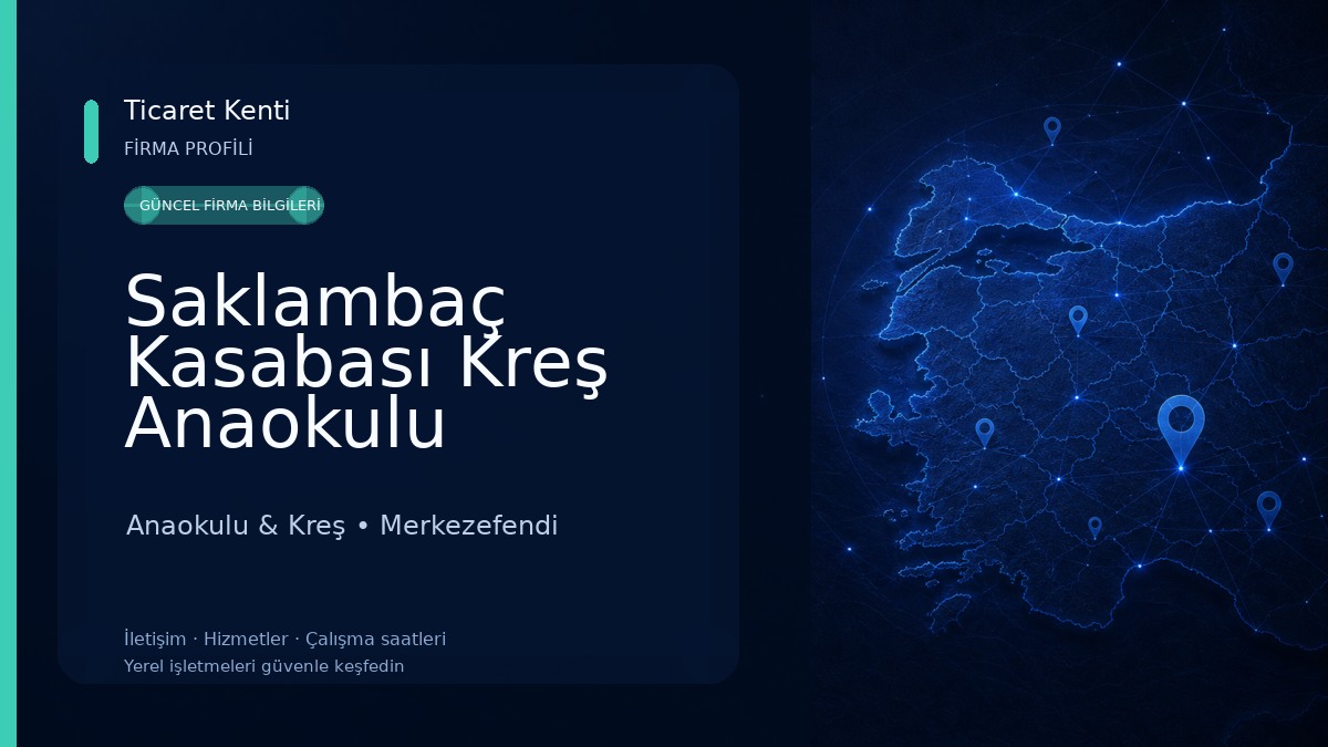 Saklambaç Kasabası Kreş Anaokulu