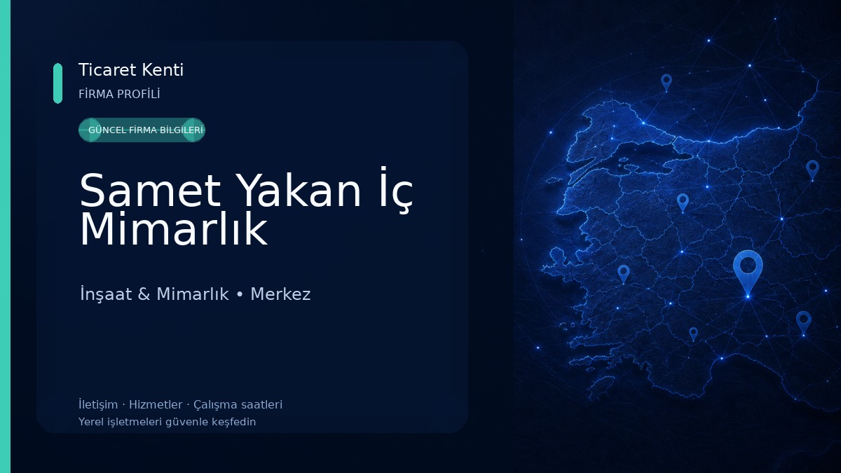 Samet Yakan İç Mimarlık 