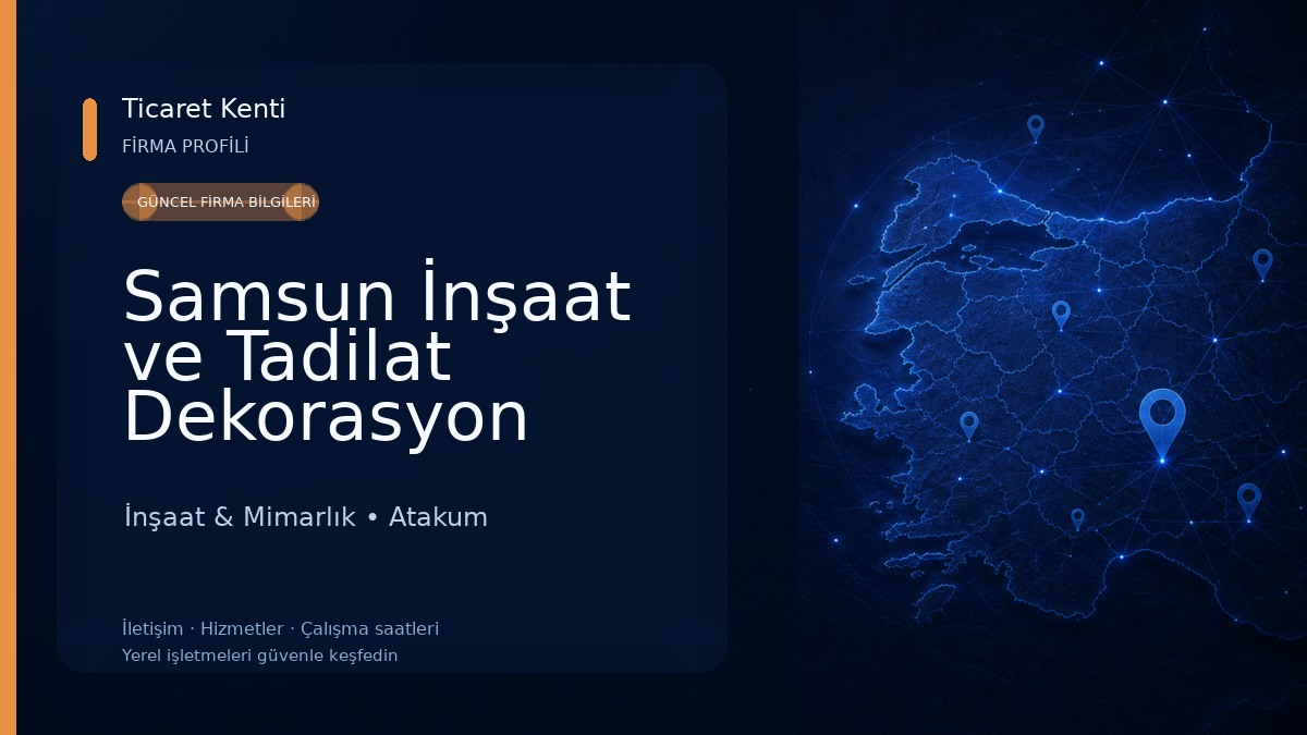 Samsun İnşaat ve Tadilat Dekorasyon
