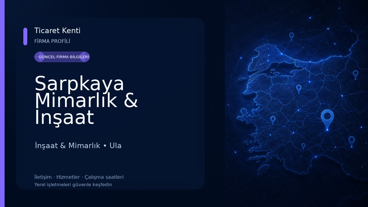 Sarpkaya Mimarlık & İnşaat İnşaat & Mimarlık