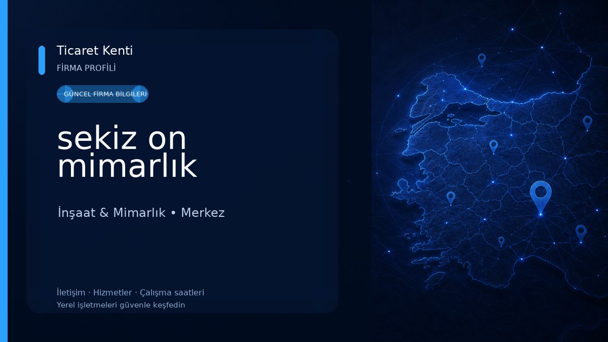 sekiz on mimarlık İnşaat & Mimarlık