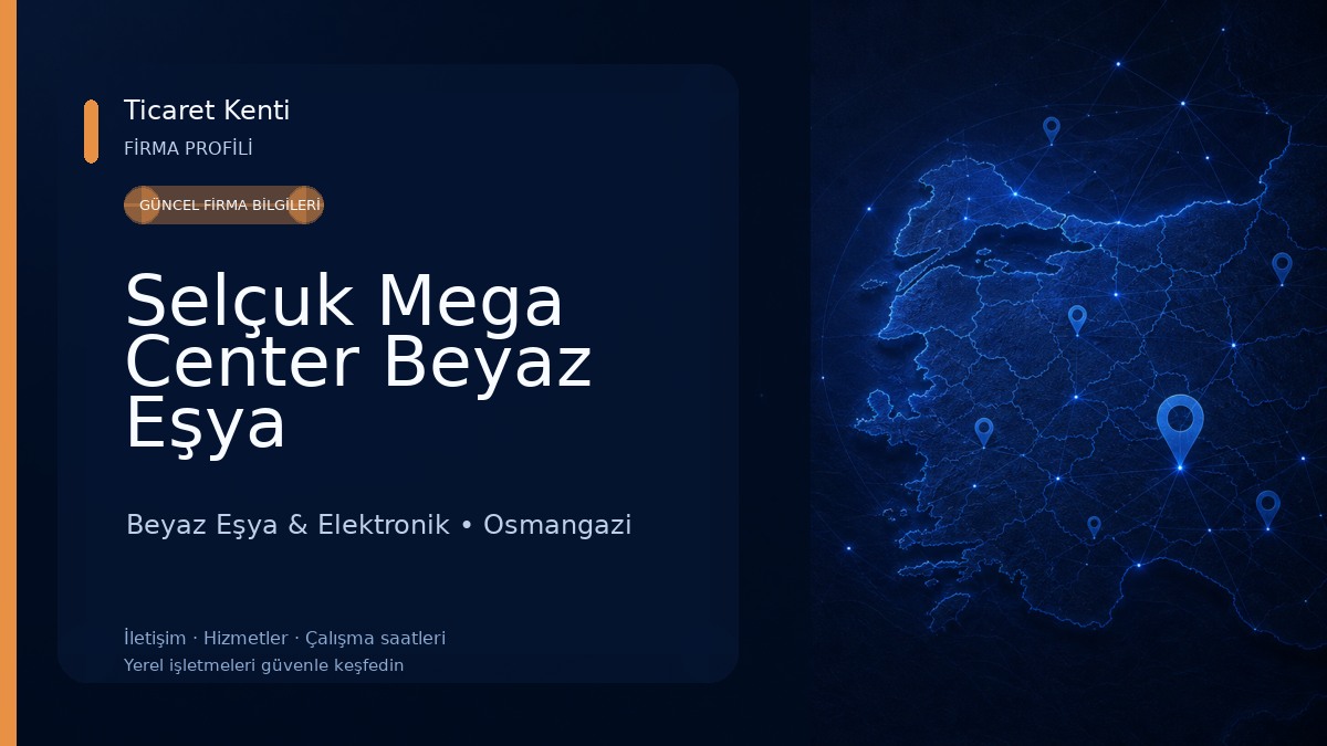 Selçuk Mega Center Beyaz Eşya Beyaz Eşya & Elektronik