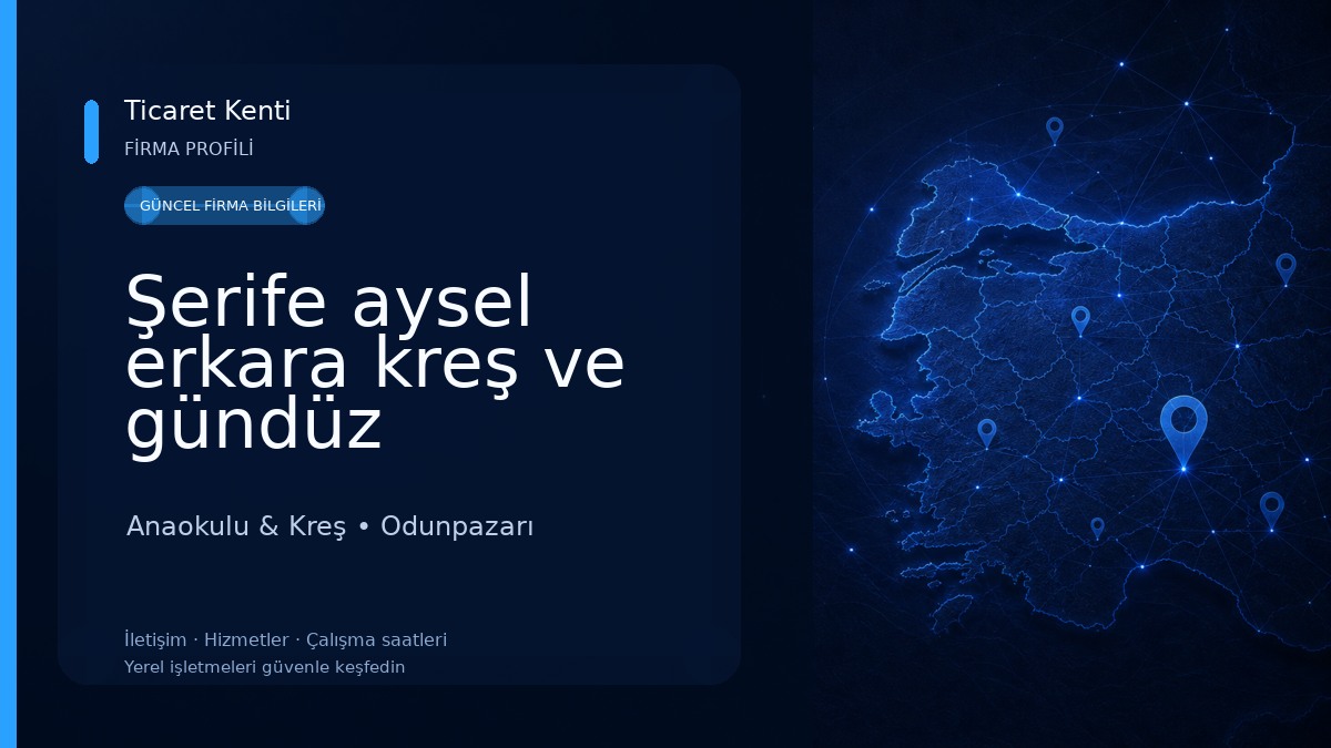 Şerife aysel erkara kreş ve gündüz bakimevi Anaokulu & Kreş