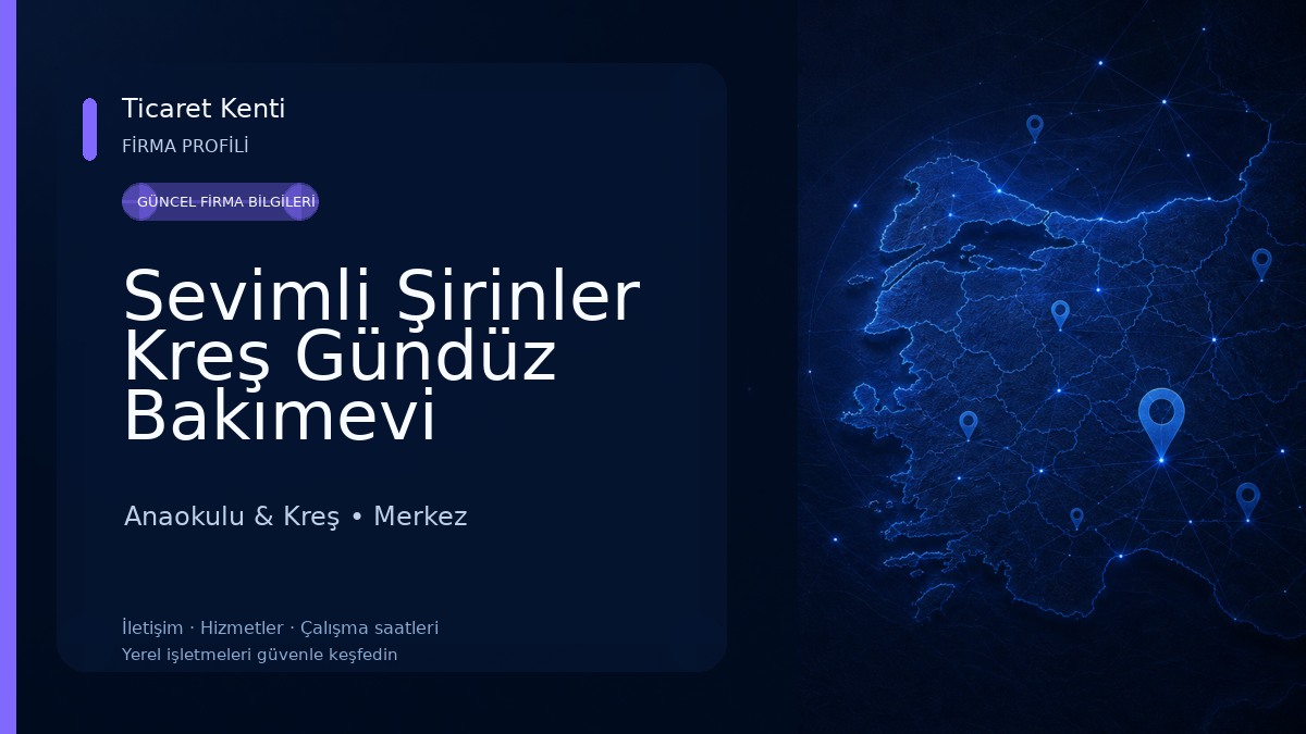 Sevimli Şirinler Kreş Gündüz Bakımevi Anaokulu & Kreş