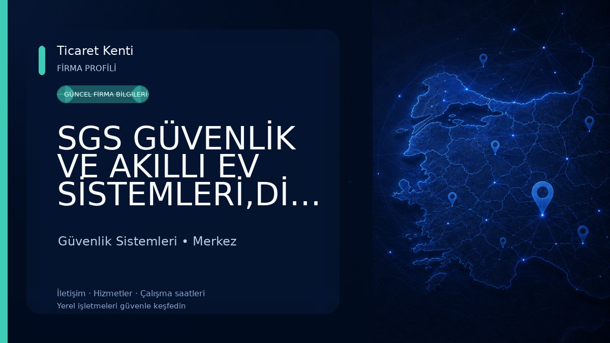 SGS GÜVENLİK VE AKILLI EV SİSTEMLERİ,DİAFON TEKNİK SERVİSİ Güvenlik Sistemleri
