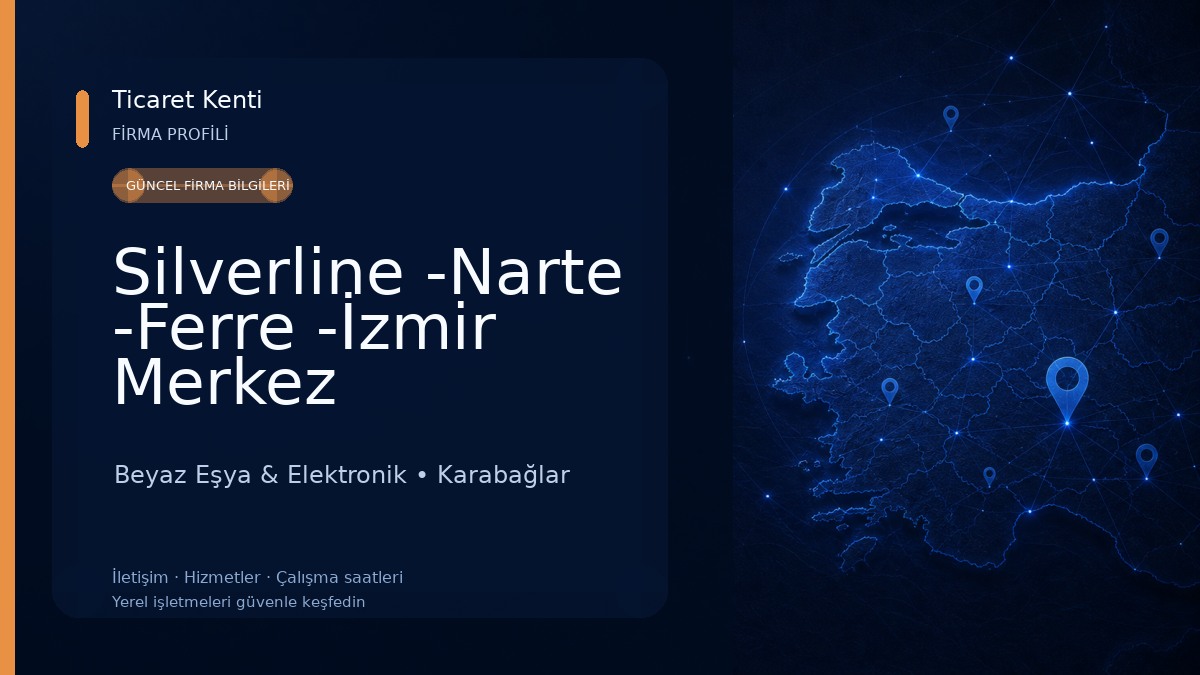 Silverline -Narte -Ferre -İzmir Merkez Mağazası| AnkastreGO Karin Ankastre Mağazası Beyaz Eşya & Elektronik