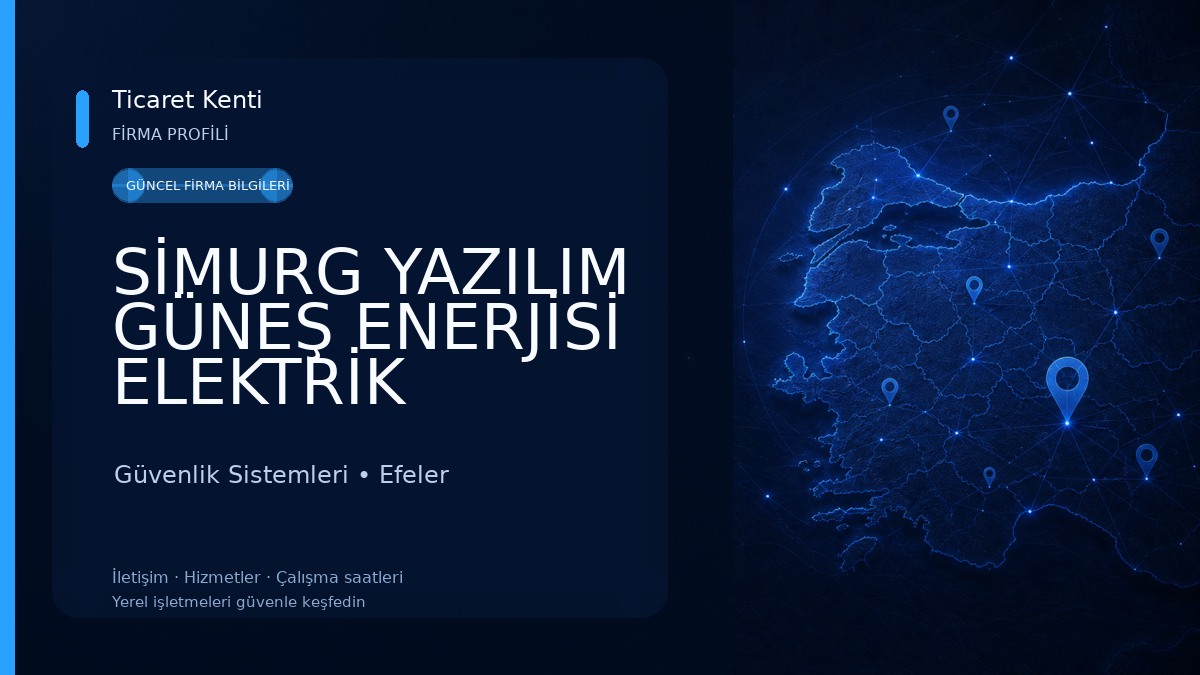 SİMURG YAZILIM GÜNEŞ ENERJİSİ ELEKTRİK ÜRETME SİSTEMLERİ VE OTOMASYONLARI Güvenlik Sistemleri