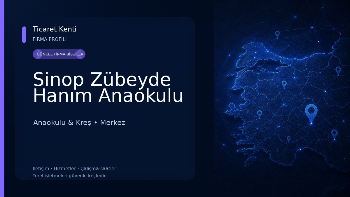 Sinop Zübeyde Hanım Anaokulu