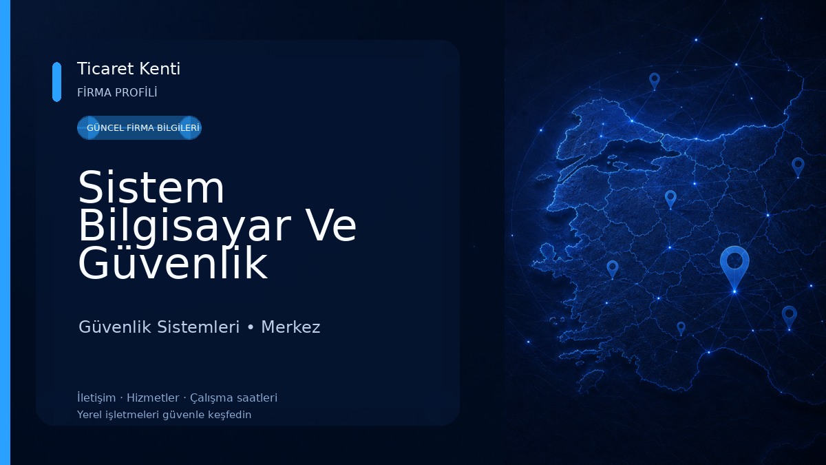 Sistem Bilgisayar Ve Güvenlik Güvenlik Sistemleri