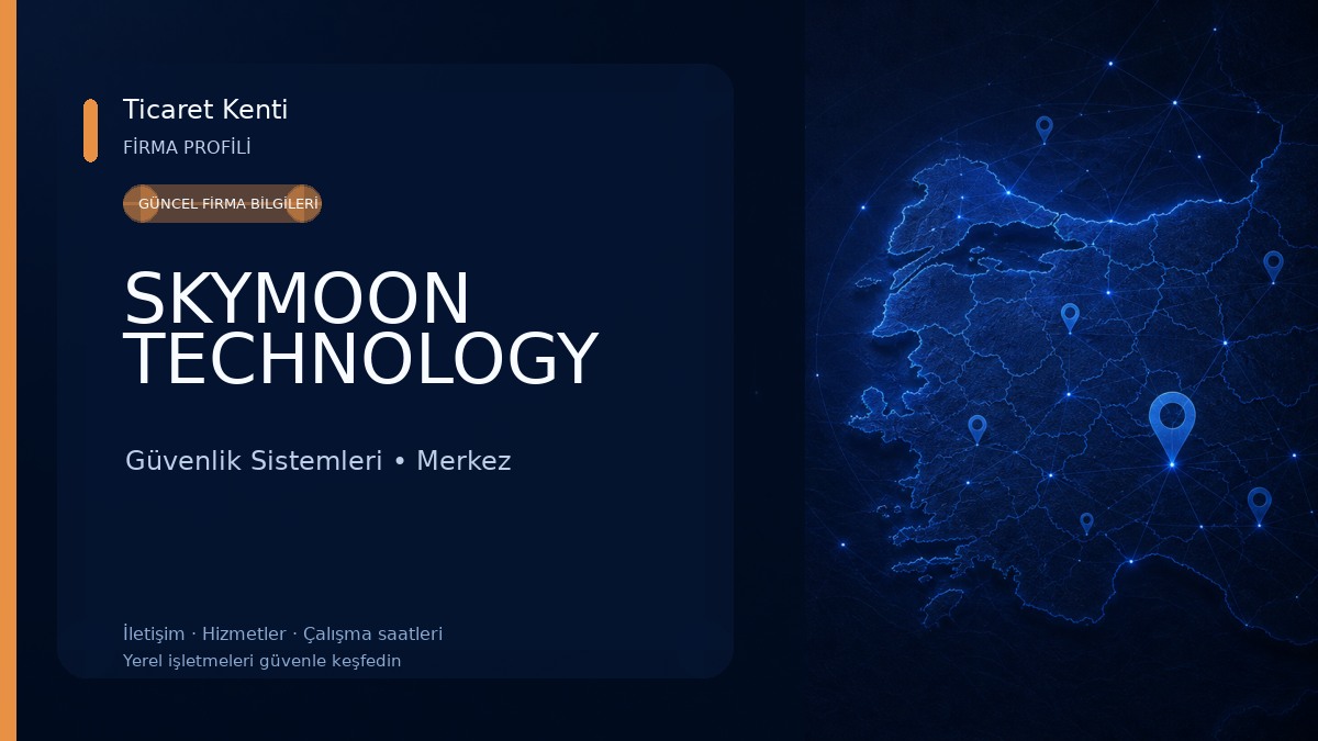 SKYMOON TECHNOLOGY Güvenlik Sistemleri