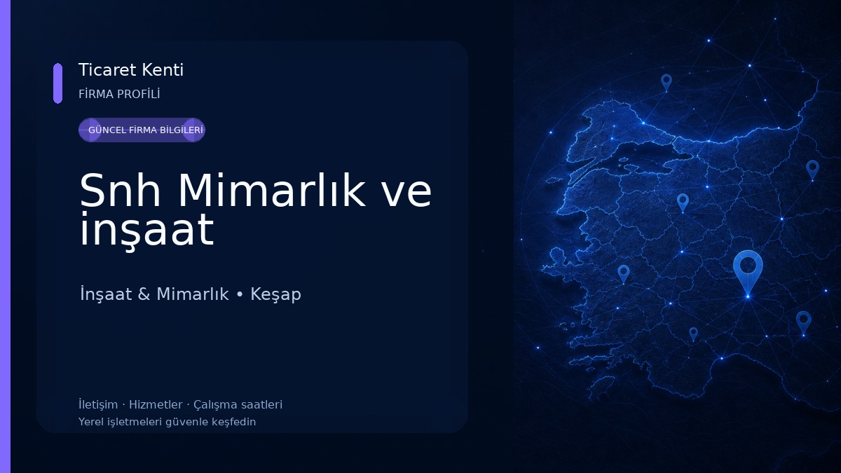 Snh Mimarlık ve inşaat İnşaat & Mimarlık