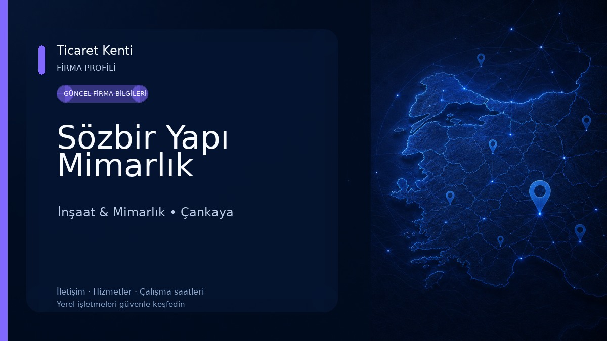 Sözbir Yapı Mimarlık İnşaat & Mimarlık